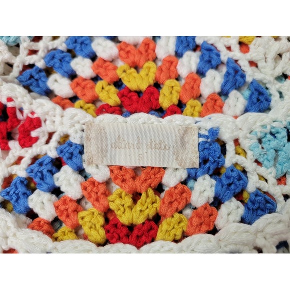 Altar'd State Blossom Crochet Tank Top Granny‎ Square W8696 Small - Picture 6 of 8